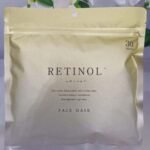 Retinol Face Mask – 30 Sheets – Anti-Aging Treatment for Moist, Radiant Skin – Targets Age-Related Concerns