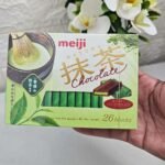 Meiji Matcha Chocolate – Premium "First Harvest" Matcha Flavor – Rich, Smooth Green Tea Chocolate – 26 Blocks